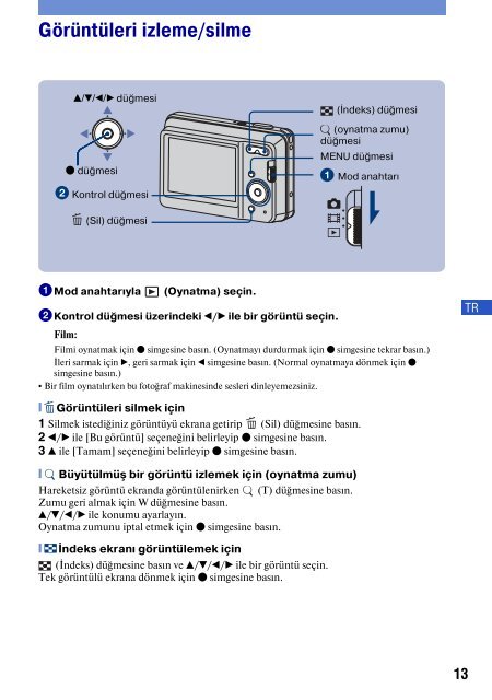 Sony DSC-S930 - DSC-S930 Istruzioni per l'uso Greco