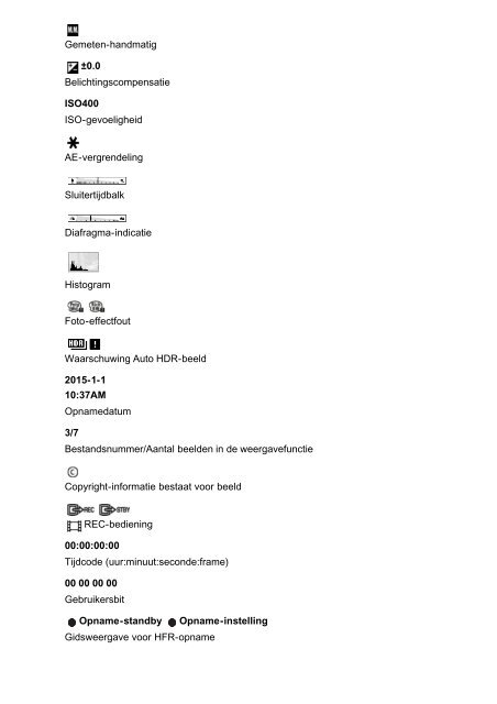 Sony DSC-RX100M4 - DSC-RX100M4 Guida Olandese