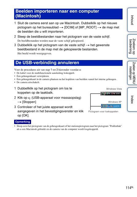 Sony DSC-W350 - DSC-W350 Istruzioni per l'uso Olandese