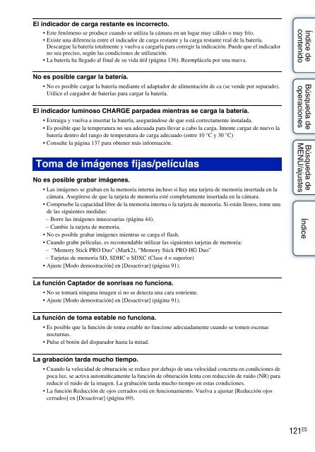 Sony DSC-W350 - DSC-W350 Istruzioni per l'uso Spagnolo