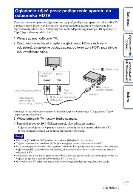 Sony DSC-W350 - DSC-W350 Guida all&rsquo;uso Polacco