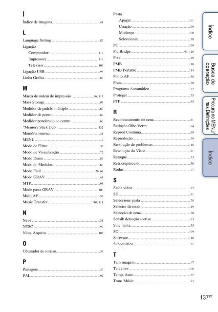 Sony DSC-W360 - DSC-W360 Istruzioni per l'uso Portoghese