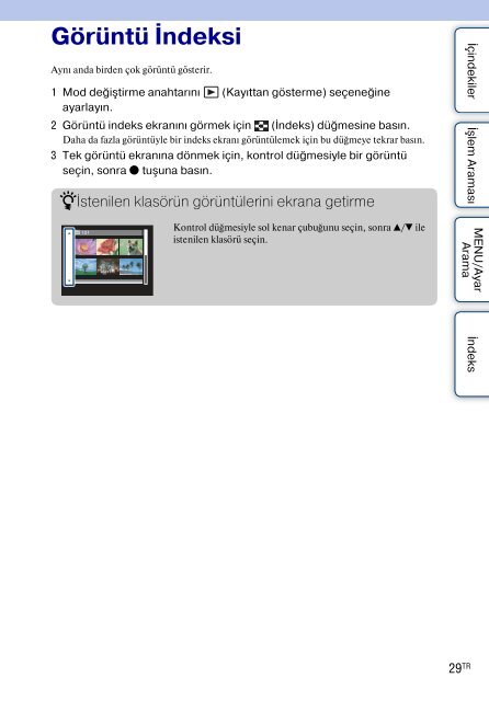 Sony DSC-W180 - DSC-W180 Istruzioni per l'uso Turco