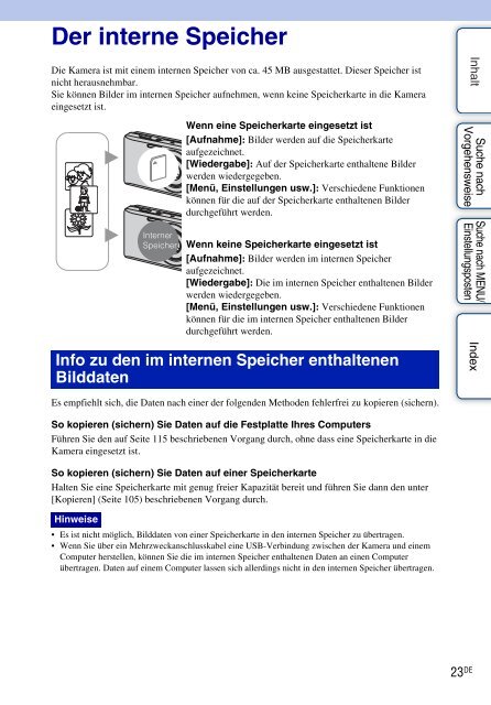 Sony DSC-W360 - DSC-W360 Istruzioni per l'uso Tedesco