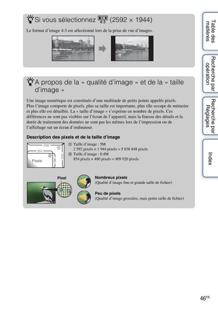 Sony MHS-TS22 - MHS-TS22 Istruzioni per l'uso Francese