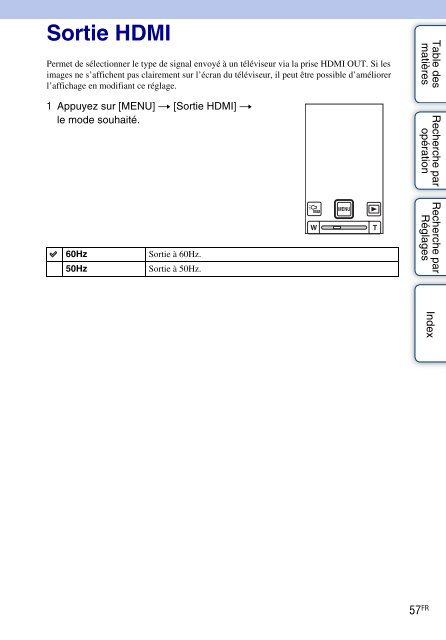 Sony MHS-TS22 - MHS-TS22 Istruzioni per l'uso Francese