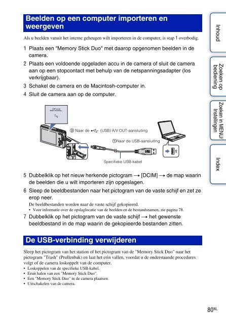 Sony DSC-W180 - DSC-W180 Istruzioni per l'uso Olandese