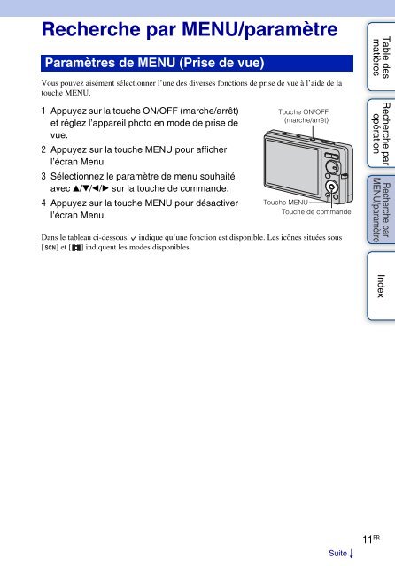 Sony DSC-W360 - DSC-W360 Guida all&rsquo;uso Francese