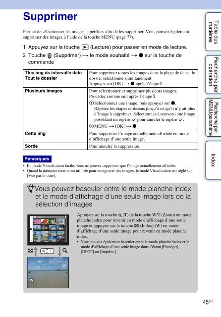 Sony DSC-W360 - DSC-W360 Guida all&rsquo;uso Francese