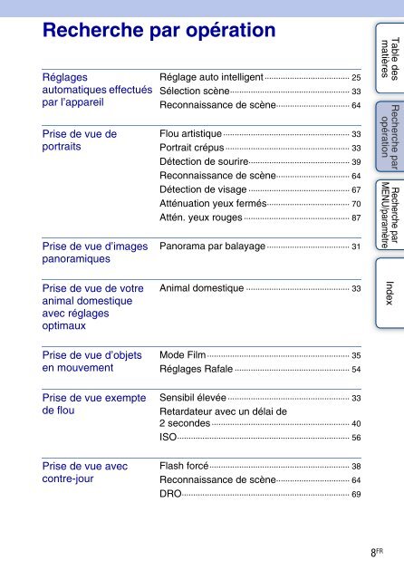 Sony DSC-W360 - DSC-W360 Guida all&rsquo;uso Francese