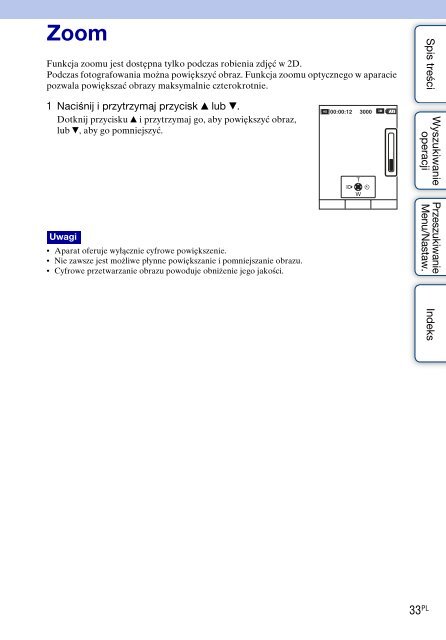 Sony MHS-FS3 - MHS-FS3 Istruzioni per l'uso Polacco