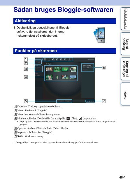 Sony MHS-TS10 - MHS-TS10 Istruzioni per l'uso Danese