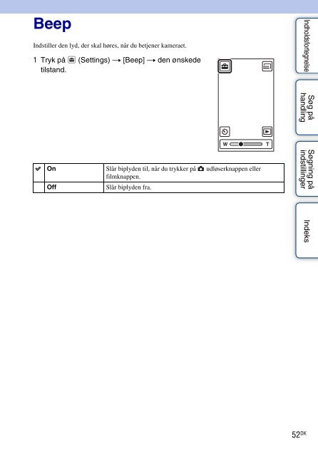 Sony MHS-TS10 - MHS-TS10 Istruzioni per l'uso Danese