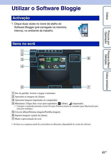 Sony MHS-FS3K - MHS-FS3K Istruzioni per l'uso Portoghese