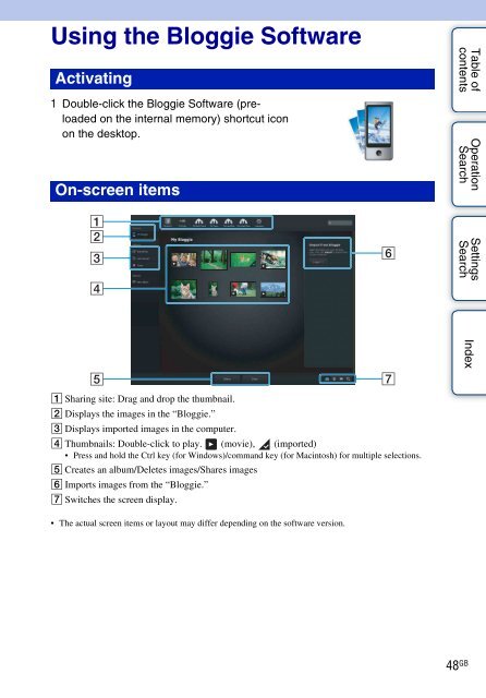 Sony MHS-TS20K - MHS-TS20K Istruzioni per l'uso Inglese