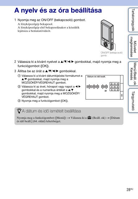 Sony MHS-FS1 - MHS-FS1 Istruzioni per l'uso Ungherese