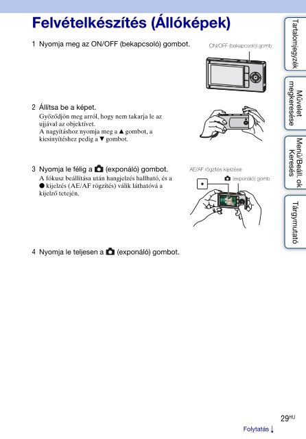 Sony MHS-FS1 - MHS-FS1 Istruzioni per l'uso Ungherese