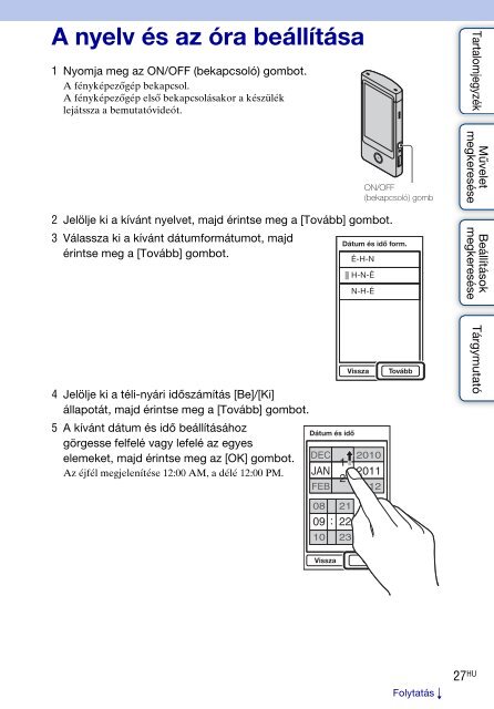 Sony MHS-TS10 - MHS-TS10 Istruzioni per l'uso Ungherese