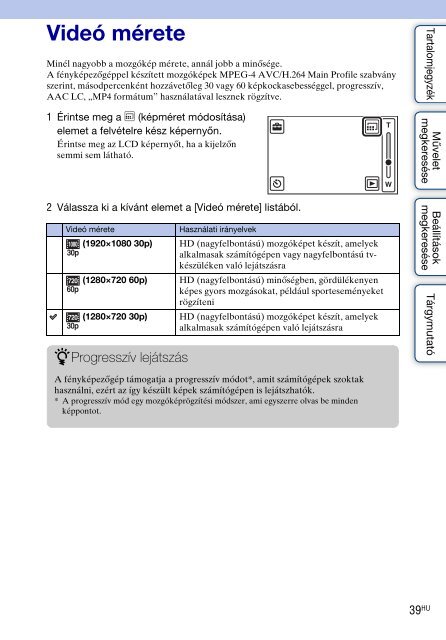 Sony MHS-TS10 - MHS-TS10 Istruzioni per l'uso Ungherese