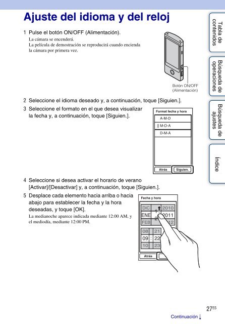 Sony MHS-TS10 - MHS-TS10 Istruzioni per l'uso Spagnolo