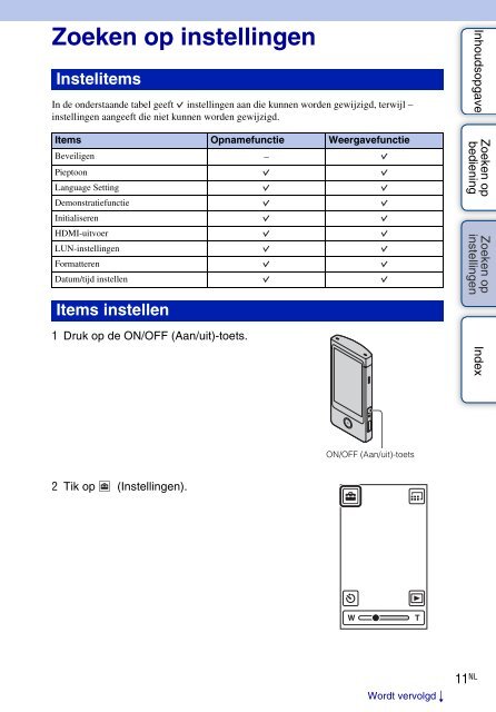 Sony MHS-TS20K - MHS-TS20K Istruzioni per l'uso Olandese