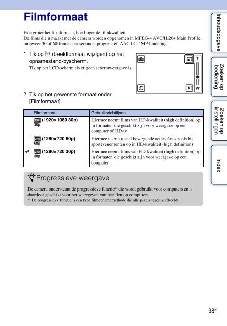 Sony MHS-TS20K - MHS-TS20K Istruzioni per l'uso Olandese