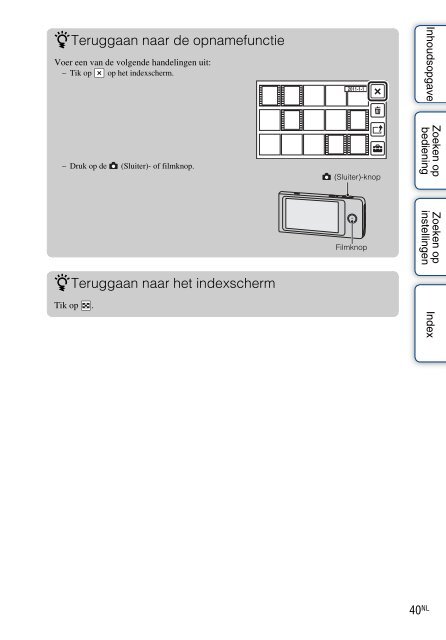 Sony MHS-TS20K - MHS-TS20K Istruzioni per l'uso Olandese