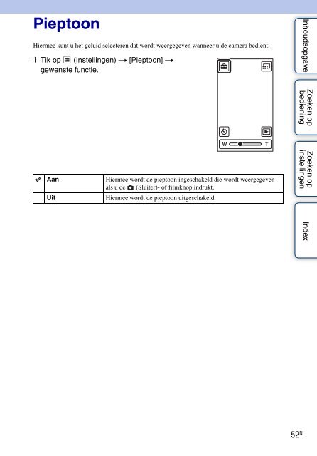 Sony MHS-TS20K - MHS-TS20K Istruzioni per l'uso Olandese