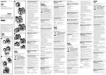 Sony LA-EA4 - LA-EA4 Istruzioni per l'uso Tedesco