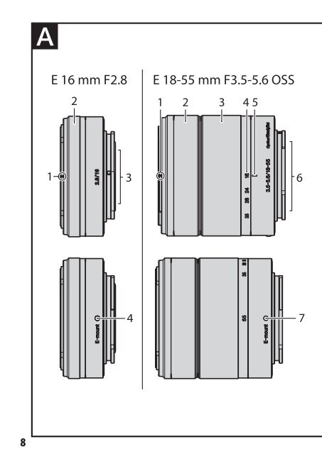 Sony SAL1855 - SAL1855 Istruzioni per l'uso Slovacco