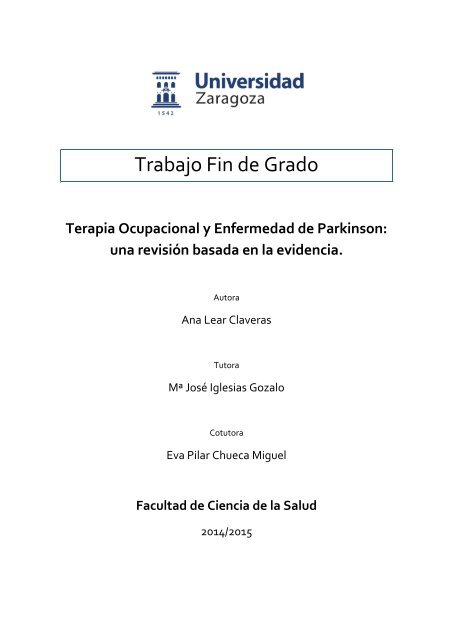 Trabajo Fin de Grado