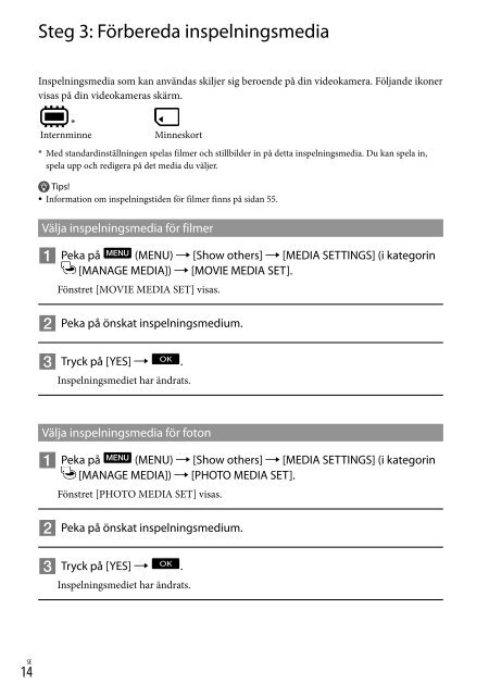 Sony DCR-SX73E - DCR-SX73E Istruzioni per l'uso Danese