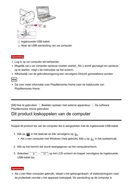 Sony FDR-AXP33 - FDR-AXP33 Guida Olandese