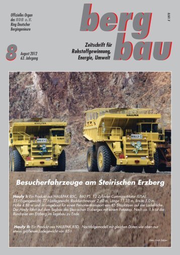 berg bau - RDB eV