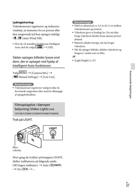 Sony HDR-PJ580E - HDR-PJ580E Istruzioni per l'uso Svedese