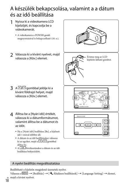 Sony HDR-CX760E - HDR-CX760E Istruzioni per l'uso Ceco