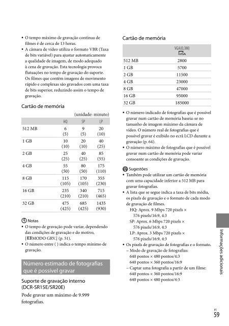 Sony DCR-SR20E - DCR-SR20E Istruzioni per l'uso Greco