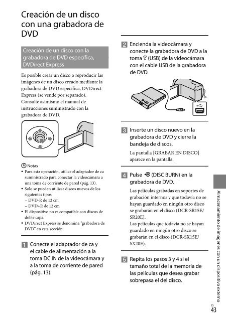 Sony DCR-SR20E - DCR-SR20E Istruzioni per l'uso Greco