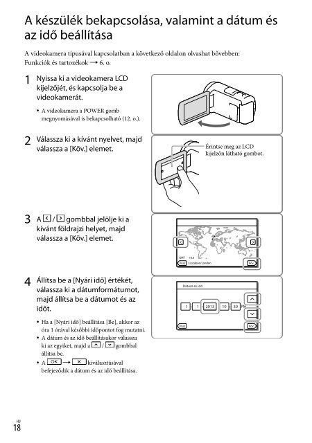 Sony HDR-CX410VE - HDR-CX410VE Istruzioni per l'uso Polacco