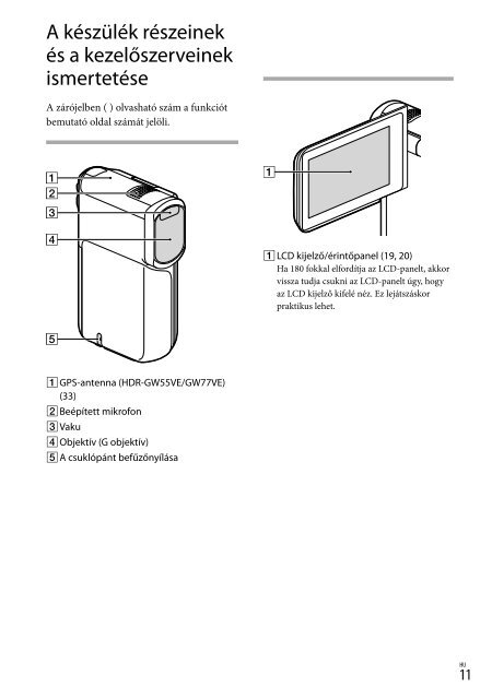 Sony HDR-GW55VE - HDR-GW55VE Istruzioni per l'uso Polacco