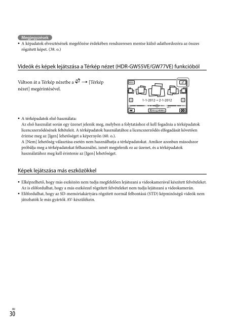 Sony HDR-GW55VE - HDR-GW55VE Istruzioni per l'uso Polacco