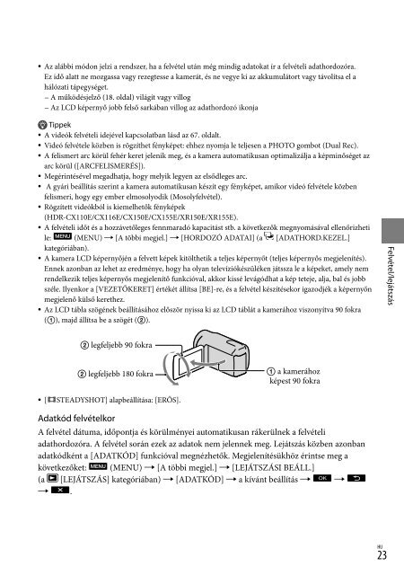 Sony HDR-XR155E - HDR-XR155E Istruzioni per l'uso Ceco