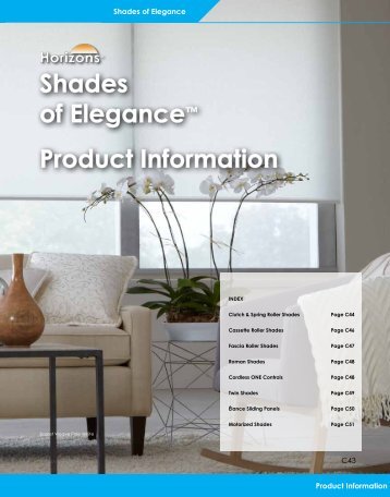 Shades of Elegance Product Information