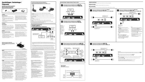 Sony XM-GTR4A - XM-GTR4A Istruzioni per l'uso Olandese