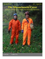 The Massachusetts Caver