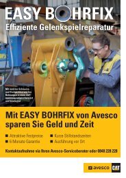 Mit EASY BOHRFIX von Avesco sparen Sie Geld und Zeit