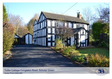 Tudor Cottage Congleton Road Scholar Green