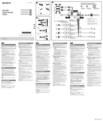 Sony DSX-M50BT - DSX-M50BT Istruzioni per l'uso Francese