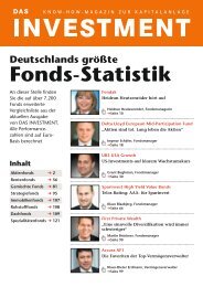 investmentfonds - FONDS InvestBeratung - Petersen & Lange KG