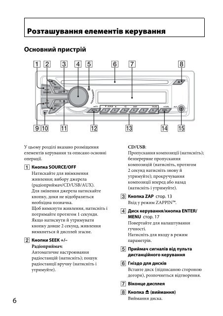 Как снять блокировку кнопок с магнитолы сони